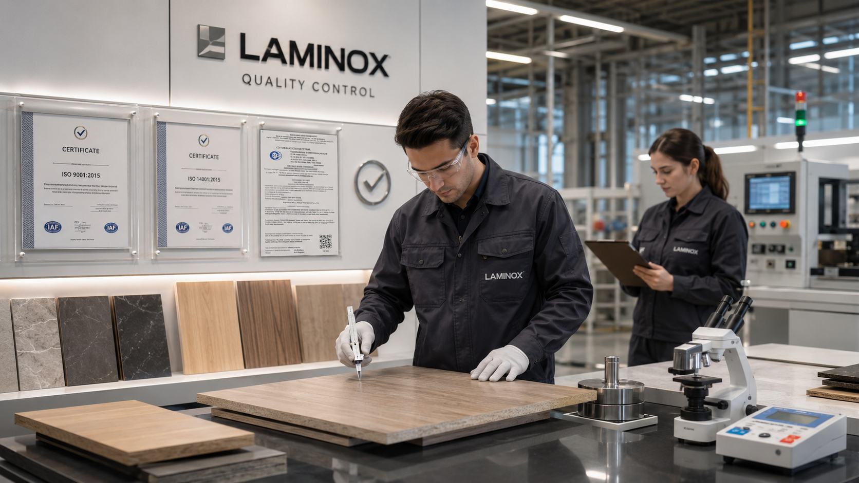 Laminox quality control
